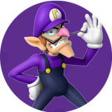 super mario game character Waluigi