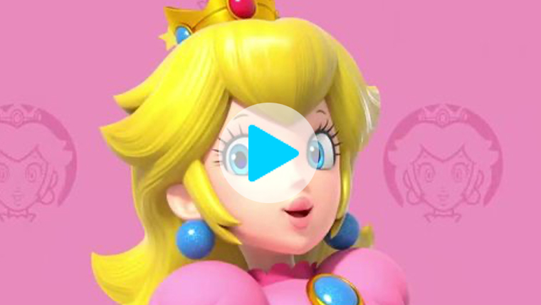 Fun games with Princess Peach